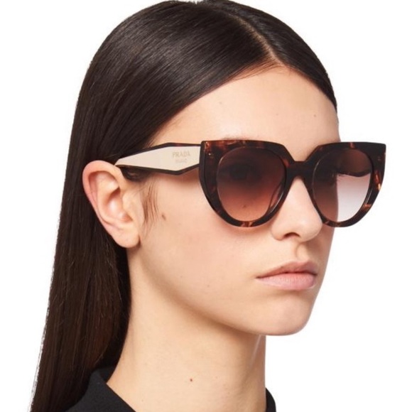 NEW PRADA SUNGLASSES PR14WS 01R0A6 WOMEN’S PRADA SPR 14W PRADA PR 14WS - Picture 6 of 11